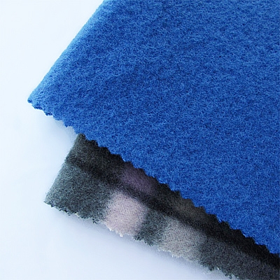Polyester Two Side Brushed Fleece Fabric