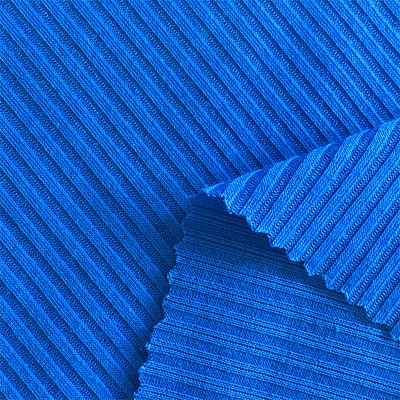 Soft Spun Poly Knit Rib Fabric
